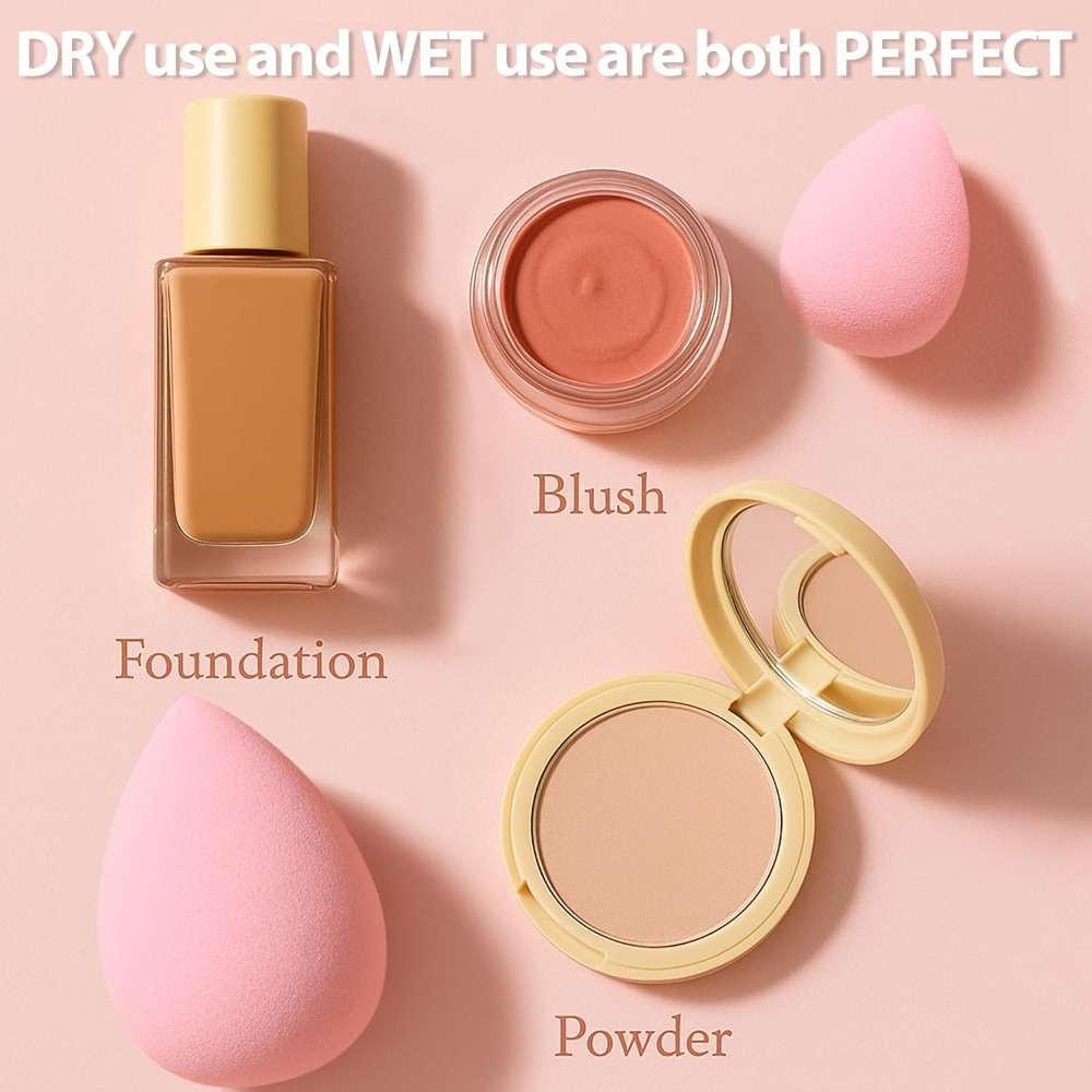 7 Pcs Makeup Sponge Set - Late – Beauty Makeup Sponge recenzja i cena