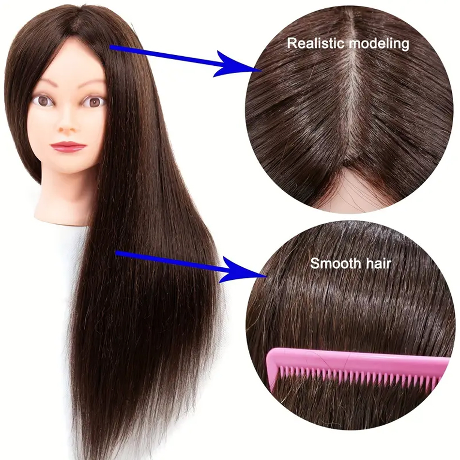 Realistic Mannequin Head With  – Beauty Makeup Training recenzja i cena