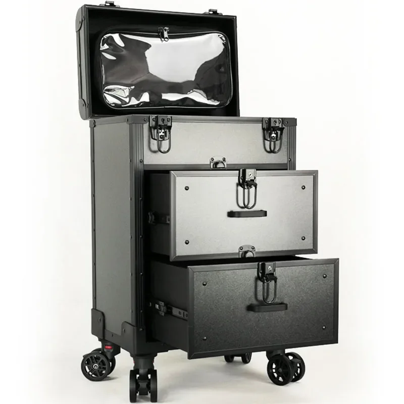 220V NEW Aluminum Alloy Profes – Beauty Makeup Trolley recenzja i cena