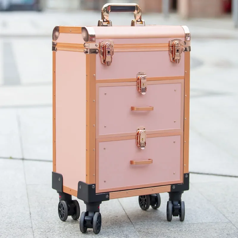 220V NEW Aluminum Alloy Profes – Beauty Makeup Trolley recenzja i cena