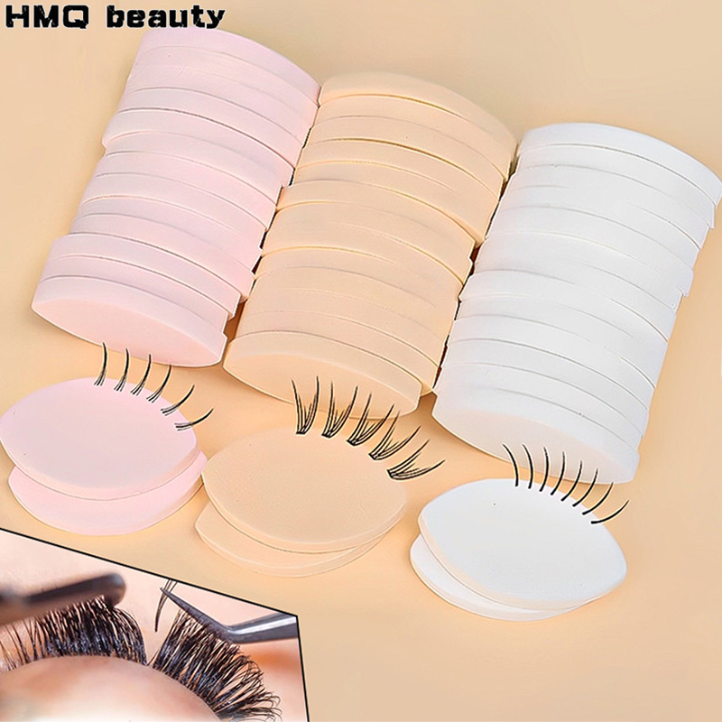 50/10pcs Soft Sponge Fake Eyel – Beauty Makeup Training recenzja i cena
