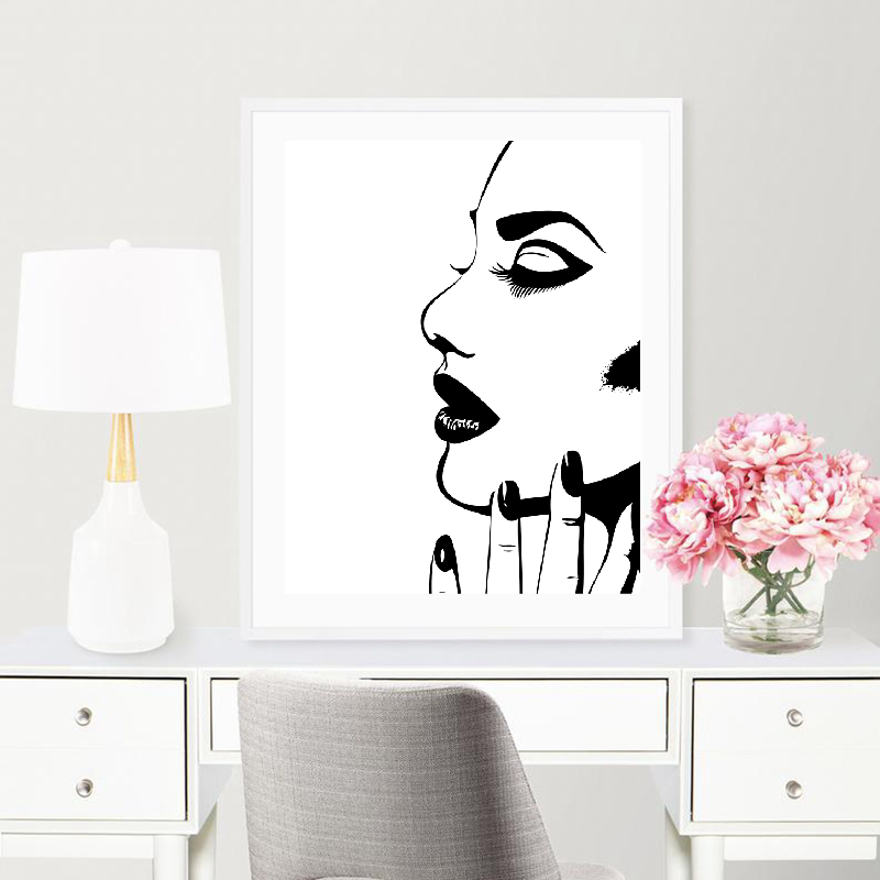 Nail Salon Quotes Makeup Wall  – Makeup Is Beauty Quotes recenzja i cena