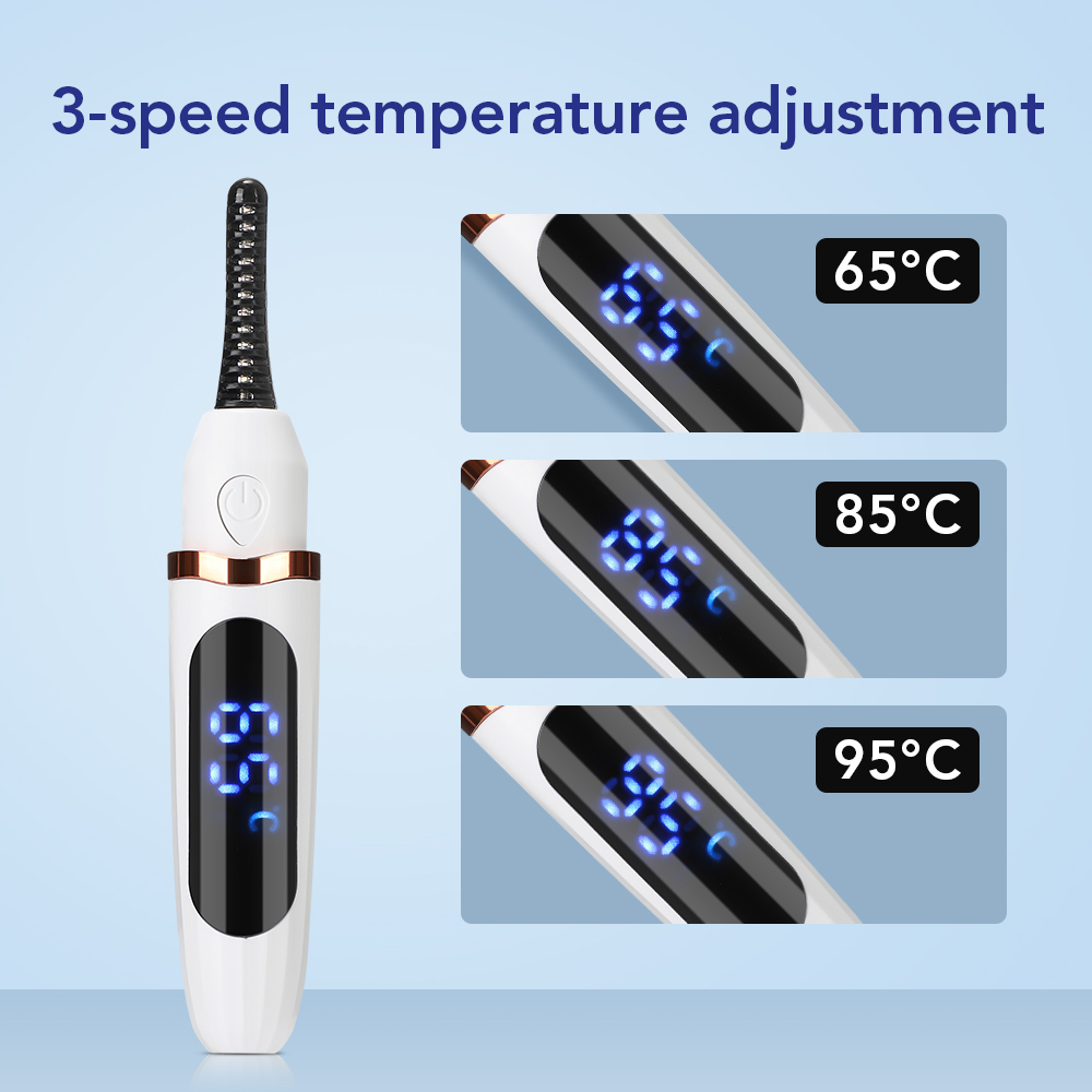 Heated Eyelash Curler Pen with – Ms Beauty Makeup recenzja i cena