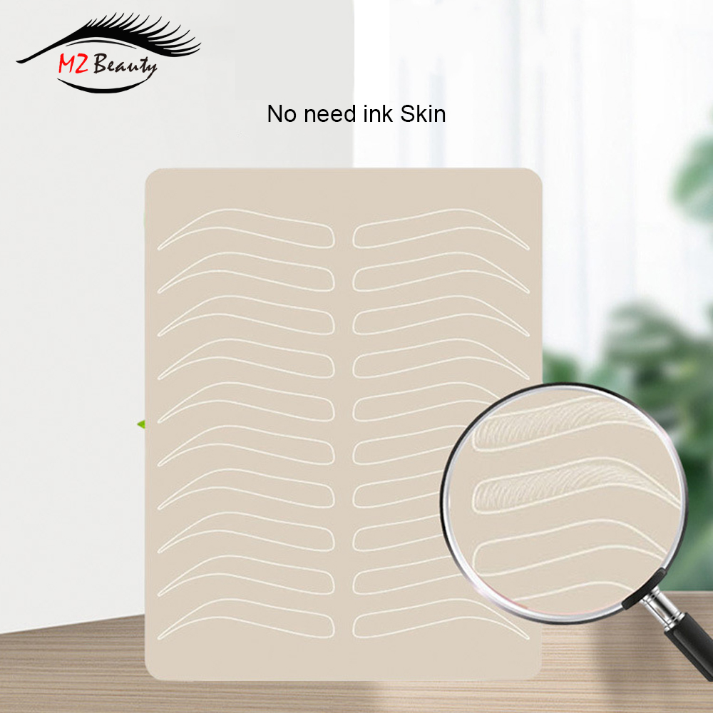 No-Ink Latex Eyebrow Practice  – Beauty Makeup Training recenzja i cena