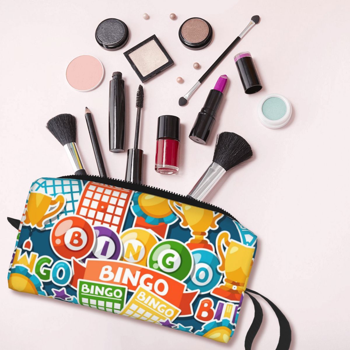 Custom Travel Bingo Paper Game – Makeup Beauty Makeup Game recenzja i cena