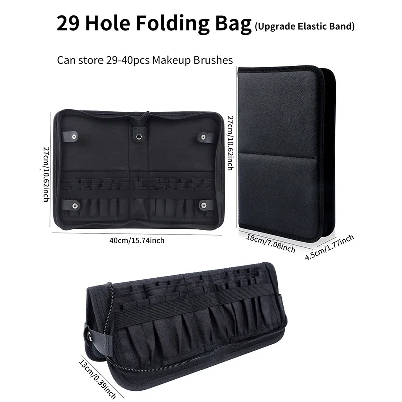 29/23 Holes Foldable Makeup Br – Beauty Makeup Case recenzja i cena