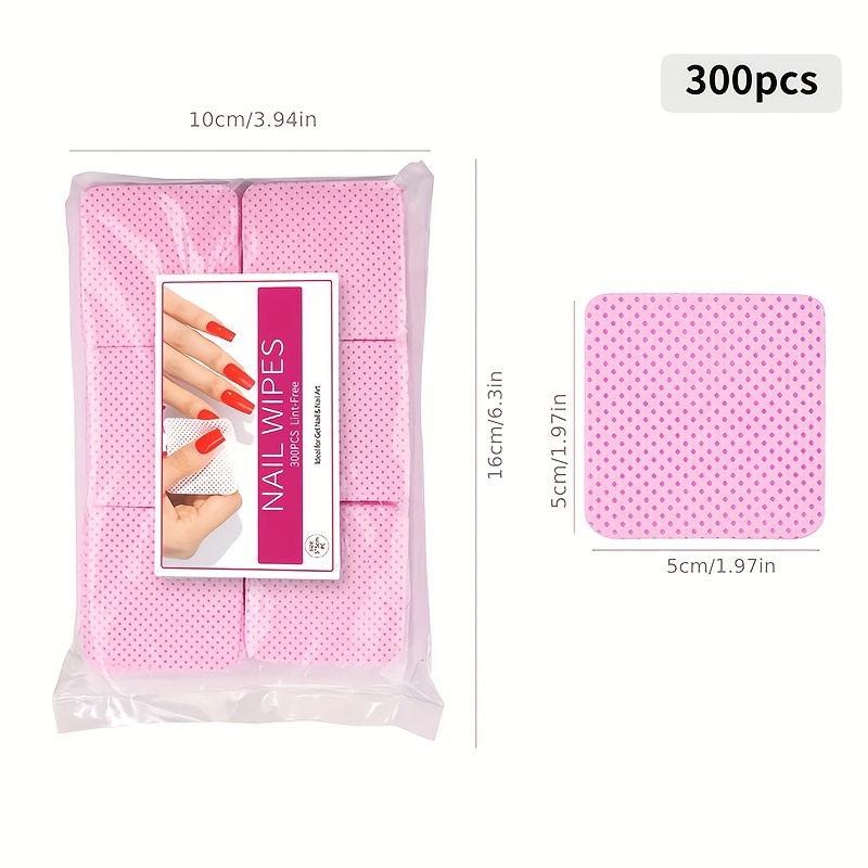 600pcs/2bag Hairless Nail Poli – Beauty Makeup Remover recenzja i cena