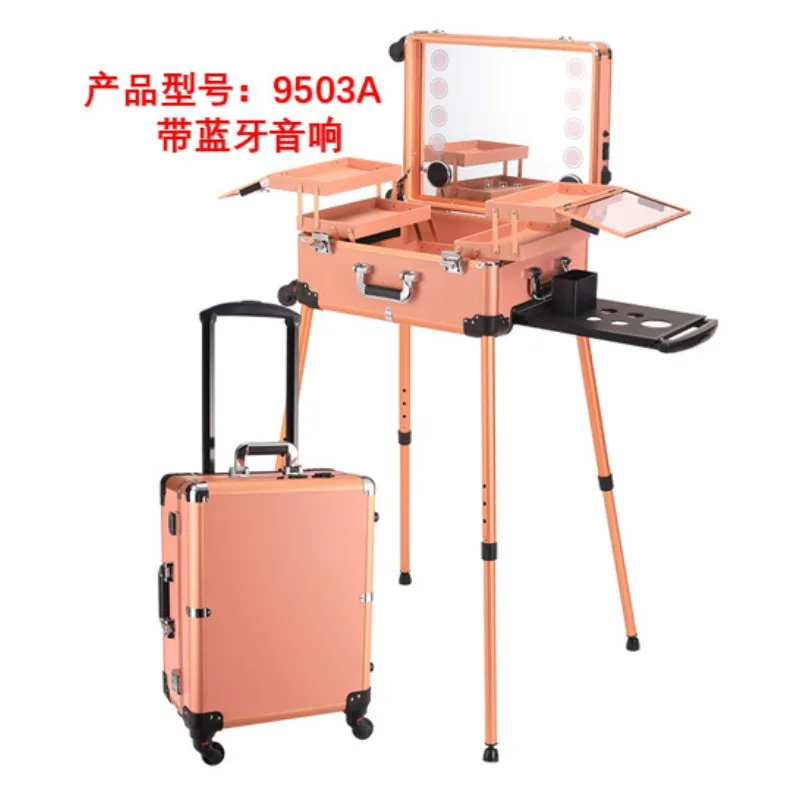22-Inch Trolley Cosmetic Case  – Beauty Makeup Trolley recenzja i cena
